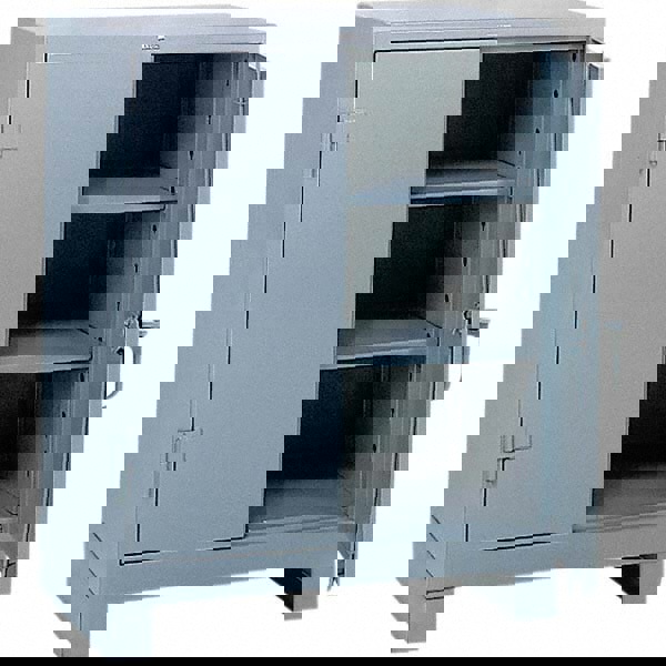 Locking Steel Storage Cabinet: 48